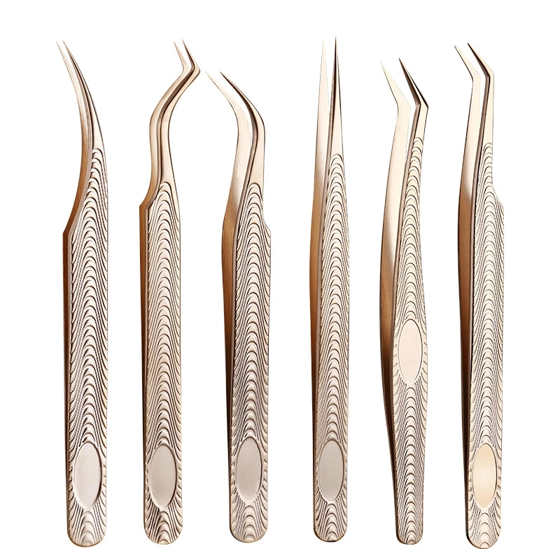 Eyelash Extension Logo - Pinzette per extension ciglia all'ingrosso, 10