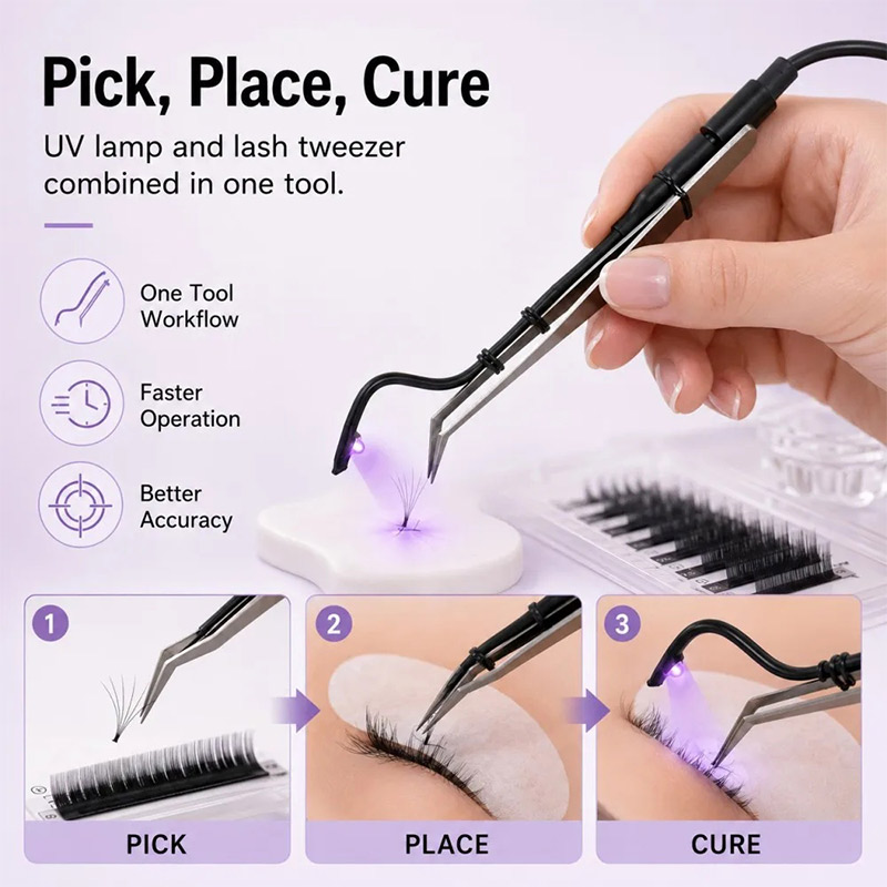 Mini Lampada UV per Ciglia con - Eyelash Extension Last recensione e prezzo