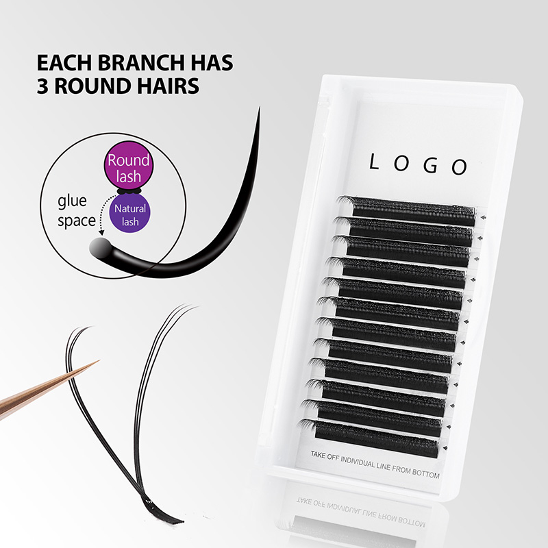 10PCS Extension Ciglia YY a Fo - Eyelash Extension Fan recensione e prezzo