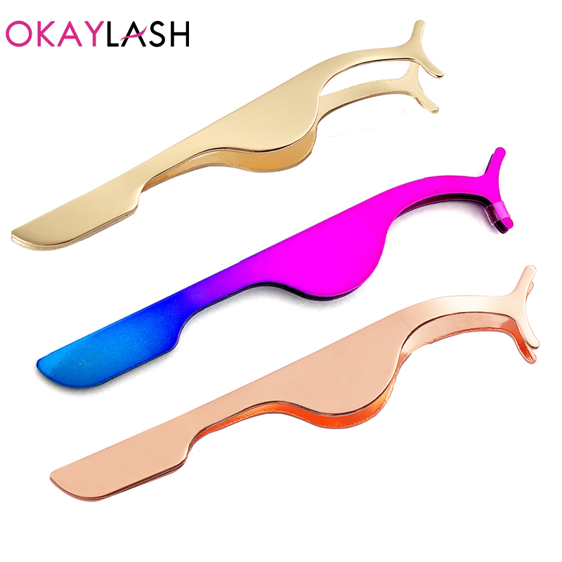 OKAYLASH Pinzette per ciglia f - Eyelash Extension Logo recensione e prezzo