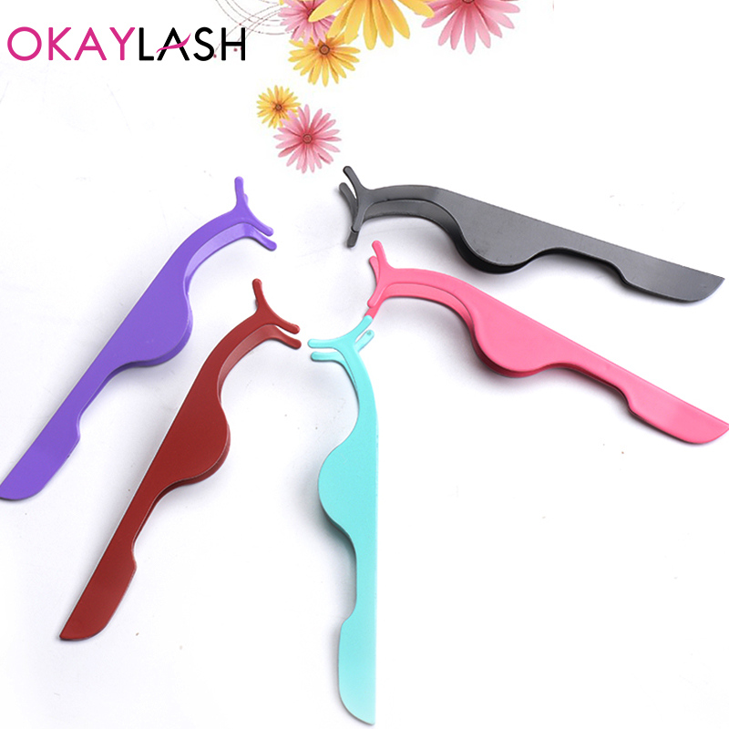OKAYLASH Pinzette per ciglia f - Eyelash Extension Logo recensione e prezzo